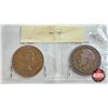 Image 11 : United Kingdom One Penny (10) :  1913; 1936; 1910; 1938; 1913; 1963; 1912; 1948; 1910; 1928