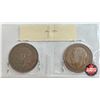 Image 12 : United Kingdom One Penny (10) :  1913; 1936; 1910; 1938; 1913; 1963; 1912; 1948; 1910; 1928