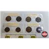 Image 6 : United Kingdom Half Penny / One Penny (8) :  - One Penny : 1863; 1927; 1860; 1936; 1915; 1935 - Half