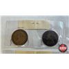 Image 7 : United Kingdom Half Penny / One Penny (8) :  - One Penny : 1863; 1927; 1860; 1936; 1915; 1935 - Half