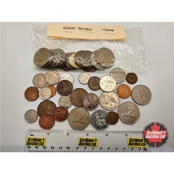 United Kingdom Coin Collection (44) Variety !