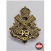 Image 3 : Collector Combo (3) : - Canadian Military Cap Badge 49th Battalion (Edmonton Regiment)  - Canada 3 C