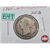 Image 10 : Newfoundland Twenty Cent (4) : 1885; 1885; 1890; 1912