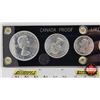 Image 2 : Canada Proof Like Set 1961 in Hardshell Display Holder