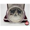 Image 4 : United States Mint 1988 Olympic Coins : One Dollar (COA .900 Silver)