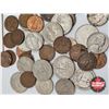 Image 2 : USA Coin Collection - Large Variety (83 Coins) : 1920's - 2000's (One Cent ; Five Cent; Ten Cent; Tw