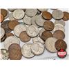 Image 3 : USA Coin Collection - Large Variety (83 Coins) : 1920's - 2000's (One Cent ; Five Cent; Ten Cent; Tw