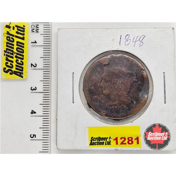USA Large Cent 1848