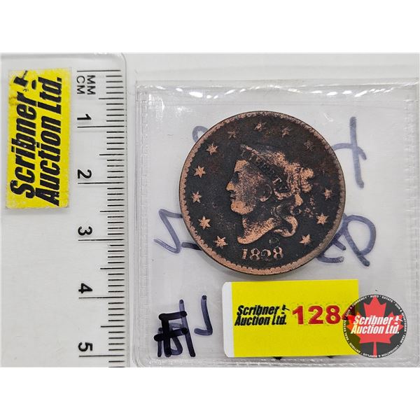 USA Large Cent 1828