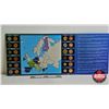 Image 1 : EURO Coin Collection : First Commemorative Mint (24 Coins) in Portfolio Collector Card