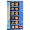 Image 3 : EURO Coin Collection : First Commemorative Mint (24 Coins) in Portfolio Collector Card