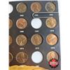 Image 3 : Lincoln Memorial Copper Penny Collector Card with 19 Coins (1950's - 1980's)