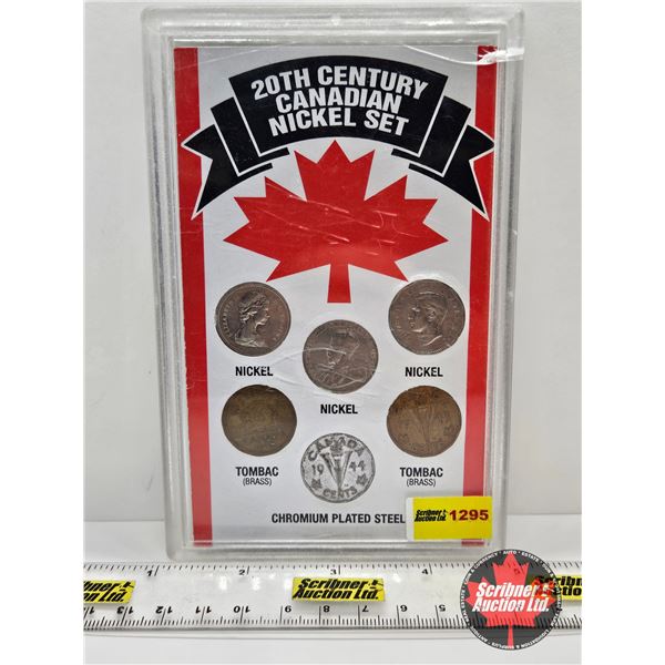 20th Century Canadian Nickel Set in Hardshell Case