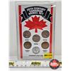 Image 1 : 20th Century Canadian Nickel Set in Hardshell Case