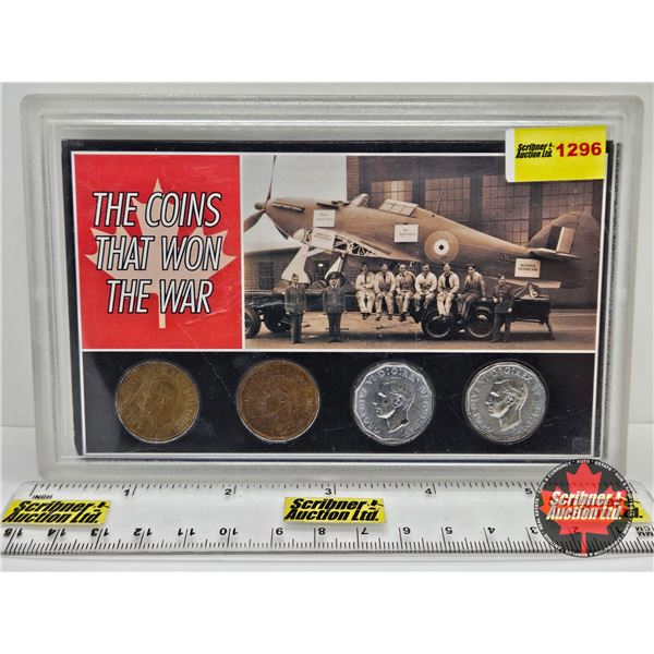 The Coins that Won the War in Hardshell Case