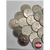 Image 2 : Canada Twenty Five Cent 1973 RCMP (25 Coins)