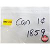 Image 4 : Canada Large Cent Collection (11) : 1859