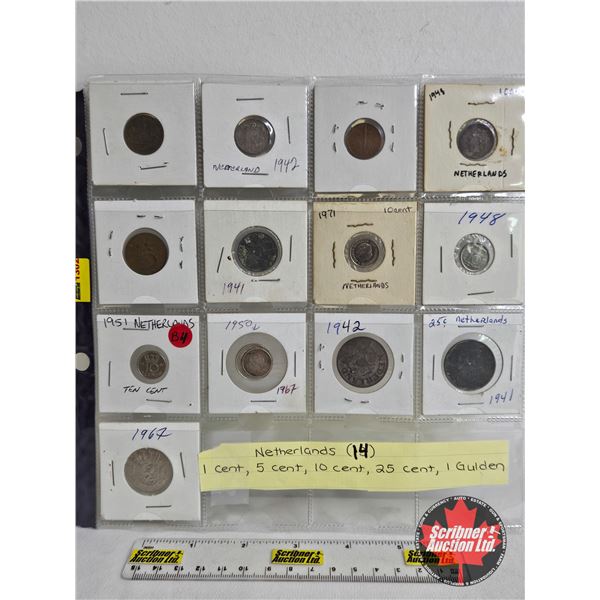 Netherlands Coins (14) : Variety