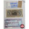 Image 5 : Foreign Currency Collection (24 Bills) Large Variety Incl. China, Yukon, England, Brazil, Germany, I