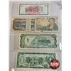 Image 9 : Foreign Currency Collection (24 Bills) Large Variety Incl. China, Yukon, England, Brazil, Germany, I