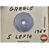 Image 2 : Greece Lepta (3) : 1954; 1964; 1964