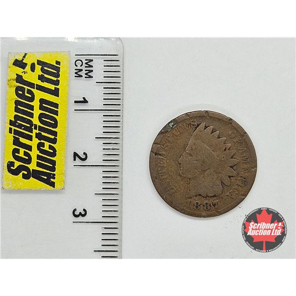 USA One Cent 1887
