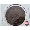 Image 2 : Trade & Navigation 1813 Half Penny Token