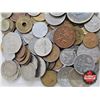 Image 2 : Foreign Coin Collection (70) Variety Incl. Germany ; Ireland ; Greece ; Costa Rica ; Mexico ; Asia ;