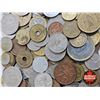 Image 3 : Foreign Coin Collection (70) Variety Incl. Germany ; Ireland ; Greece ; Costa Rica ; Mexico ; Asia ;