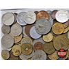 Image 4 : Foreign Coin Collection (70) Variety Incl. Germany ; Ireland ; Greece ; Costa Rica ; Mexico ; Asia ;