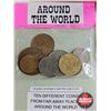 Image 3 : Foreign Coin Collection (260) Variety Incl. Germany ; Mexico ; Africa ; Netherlands ; Switzerland ; 