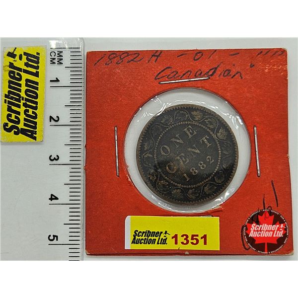 Canada One Cent 1882H