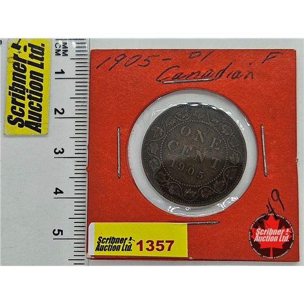 Canada One Cent 1905