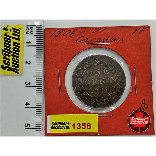 Canada One Cent 1906