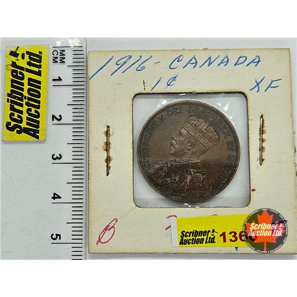 Canada One Cent 1916