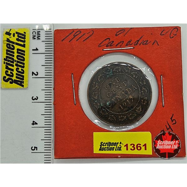 Canada One Cent 1917