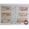 Image 4 : Canada $2 Bills 1954 & 1974 & 1986 (6) : Variety Signatures / Prefixes