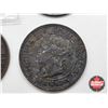 Image 10 : Canada Large Cent (4) : 1859; 1882H; 1888; 1891