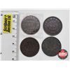 Image 1 : Canada Large Cent (4) : 1859; 1882H; 1888; 1891