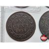 Image 4 : Canada Large Cent (4) : 1859; 1882H; 1888; 1891