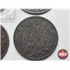 Image 5 : Canada Large Cent (4) : 1859; 1882H; 1888; 1891