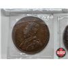 Image 9 : Canada Large Cent (4) : 1859; 1882; 1916; 1920
