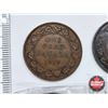 Image 2 : Canada Large Cent (4) : 1859; 1893; 1901; 1919