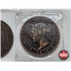 Image 10 : Canada Large Cent (4) : 1859; 1893; 1901; 1905