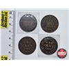 Image 1 : Canada Large Cent (4) : 1859; 1893; 1901; 1905