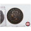 Image 8 : Canada Large Cent (4) : 1859; 1893; 1901; 1905