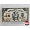 Image 3 : Dominion of Canada Twenty Five Cent "Shinplaster" 1923 : - Hyndman/Saunders #029375 - McCavour/Saund