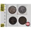 Image 6 : Canada Large Cent (4) : 1888; 1901; 1903; 1916