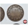 Image 3 : Canada Large Cent (4) : 1897; 1904; 1905; 1917