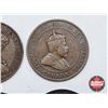 Image 8 : Canada Large Cent (4) : 1897; 1904; 1905; 1917